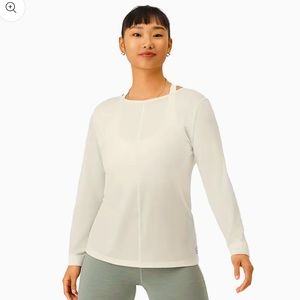 NWT allbirds Natural Floe Studio Long Sleeve Shirt